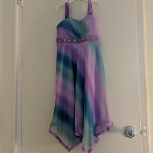 Girls Multi Cool Color Dress